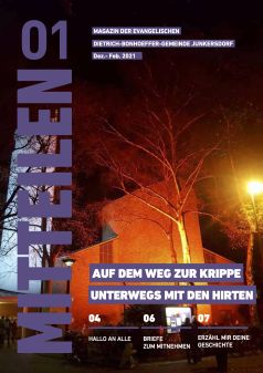 Magazin "MITTEILEN" 01.2021 – Evangelische Dietrich-Bonhoeffer-Gemeinde Junkersdorf